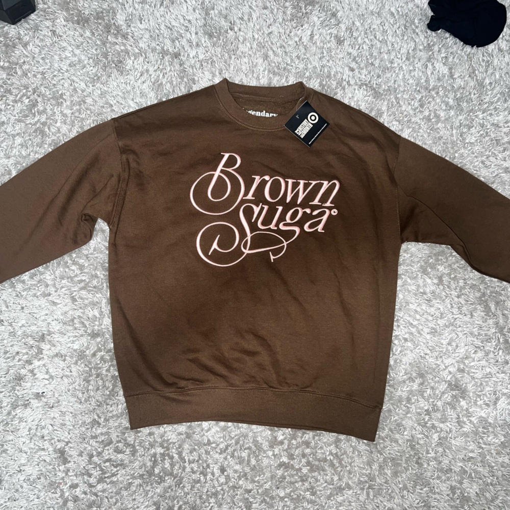 Brown Graphic Sweatshirt